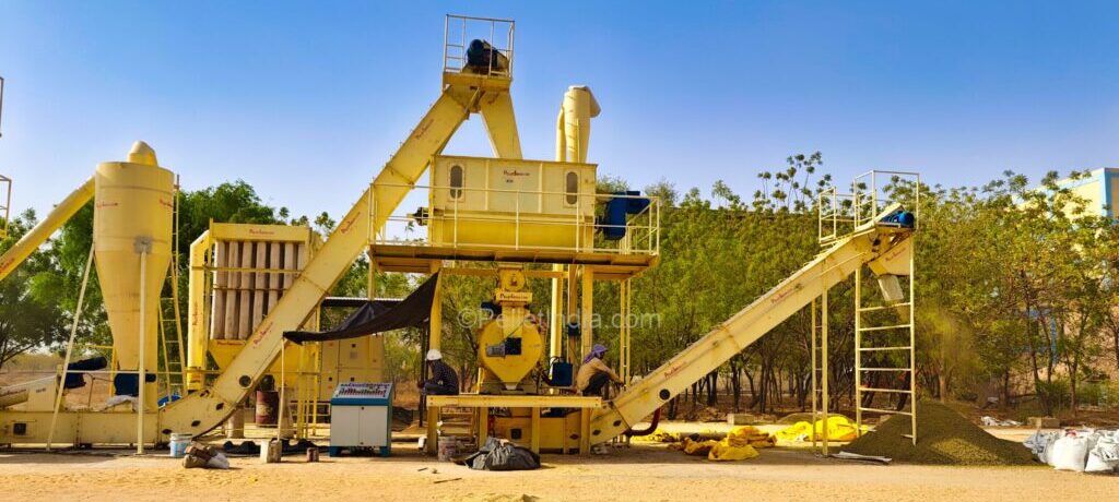 biomass production line